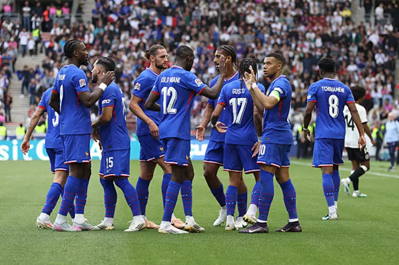 دوري الأمم الأوروبية: فرنسا تتفوق على ألمانيا بهدف نظيف في نهاية الشوط الأول